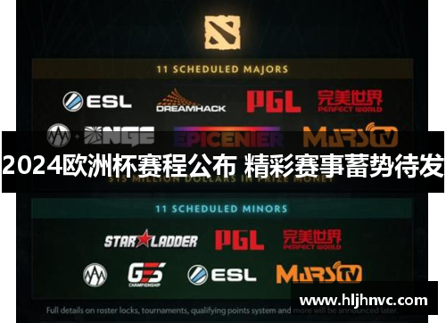 2024欧洲杯赛程公布 精彩赛事蓄势待发